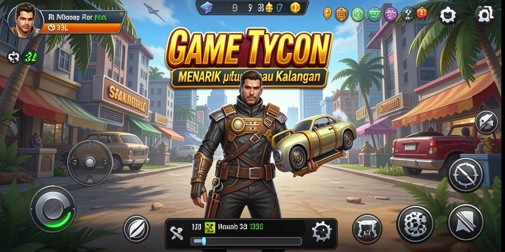 Gameplay seru dalam membangun bisnis di 33L.