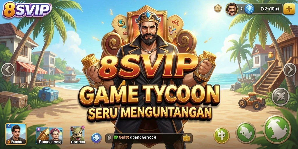 Gameplay menarik dalam 8SVIP menampilkan tindakan manajerial Tycoon.