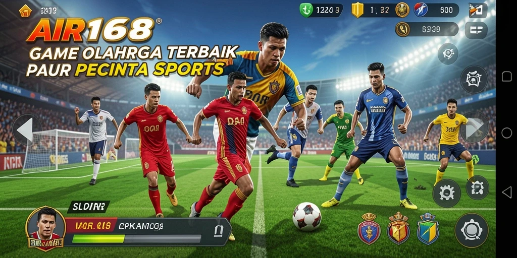 Gameplay seru di AIR168 dengan aksi olahraga yang mendebarkan.