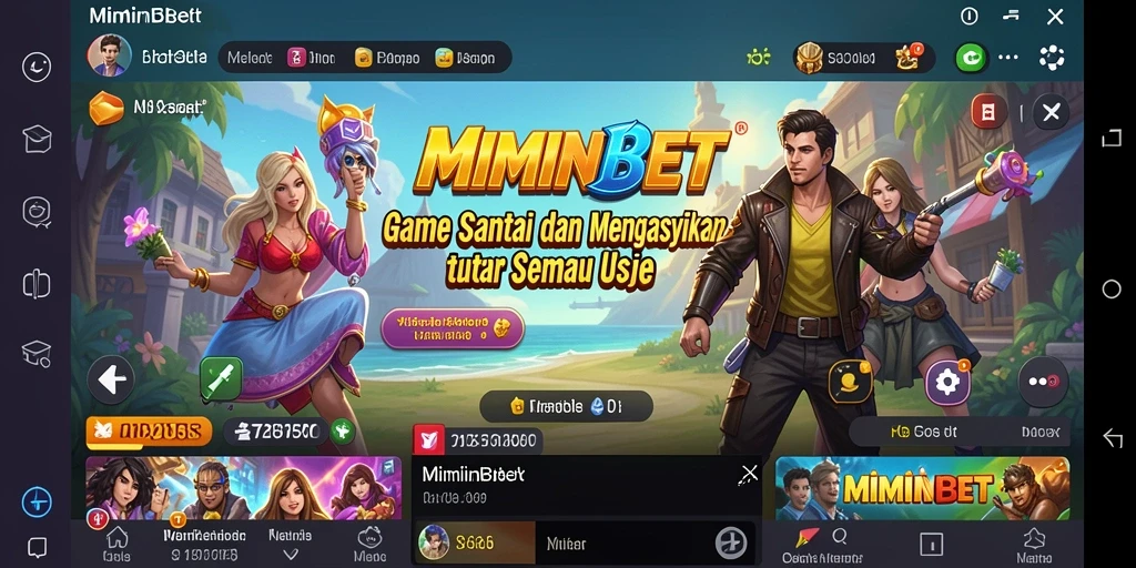 Tampilan gameplay MIMINBET yang seru dan menghibur.