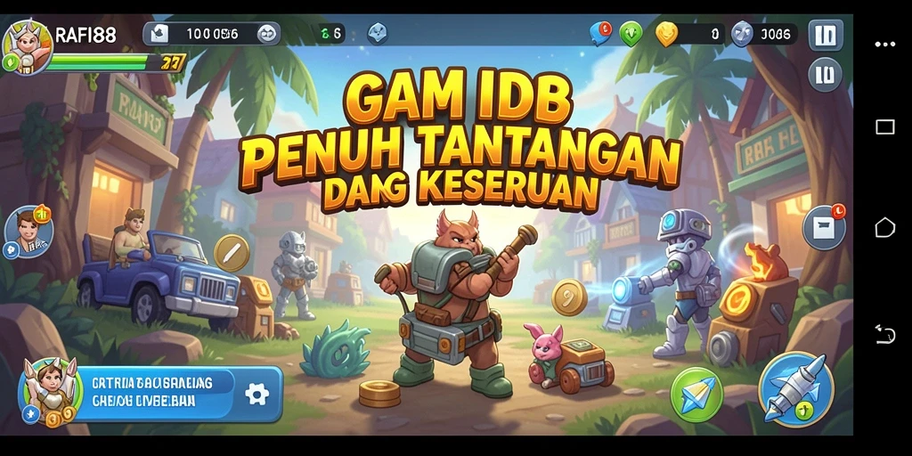 Gameplay RAFI88 yang menawan dan fun dalam mode Idle.