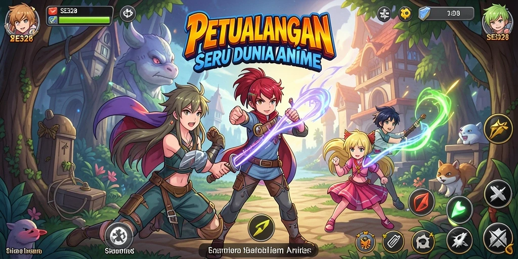 Gameplay SE328 yang menakjubkan dalam dunia anime.